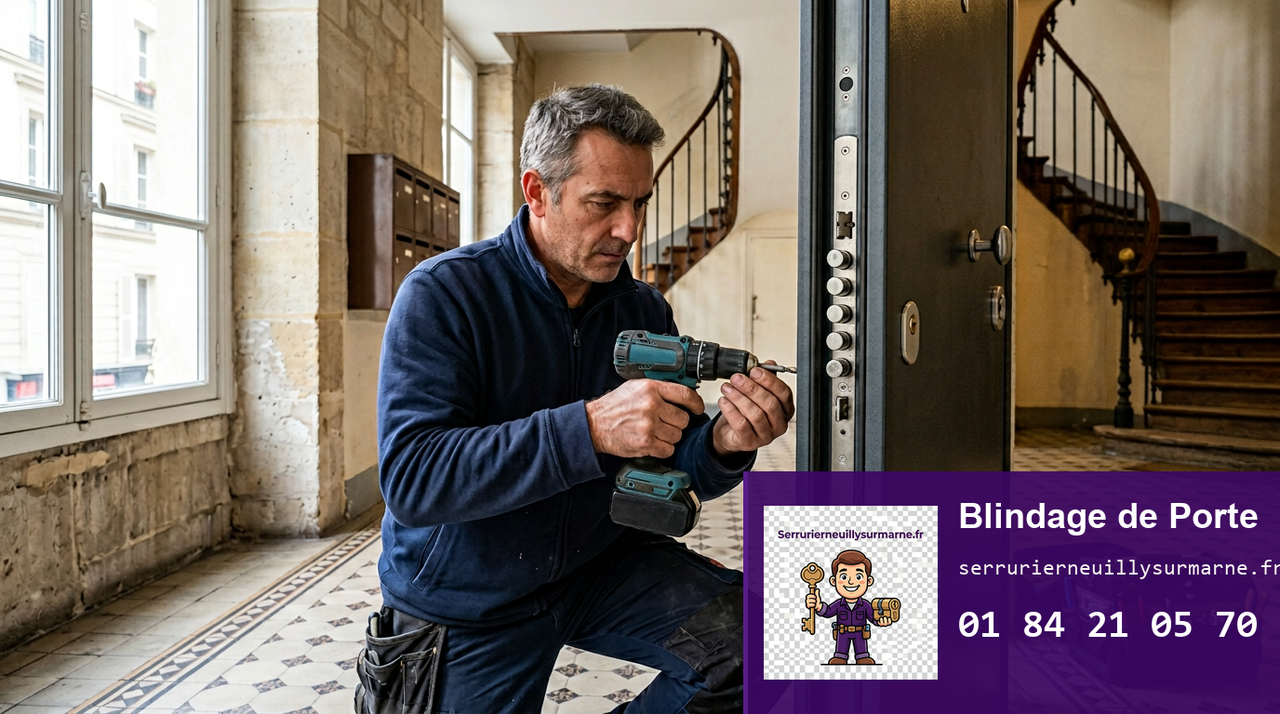 Serrurier Neuilly-sur-Marne — Blindage de Porte à Neuilly-sur-Marne (93330)