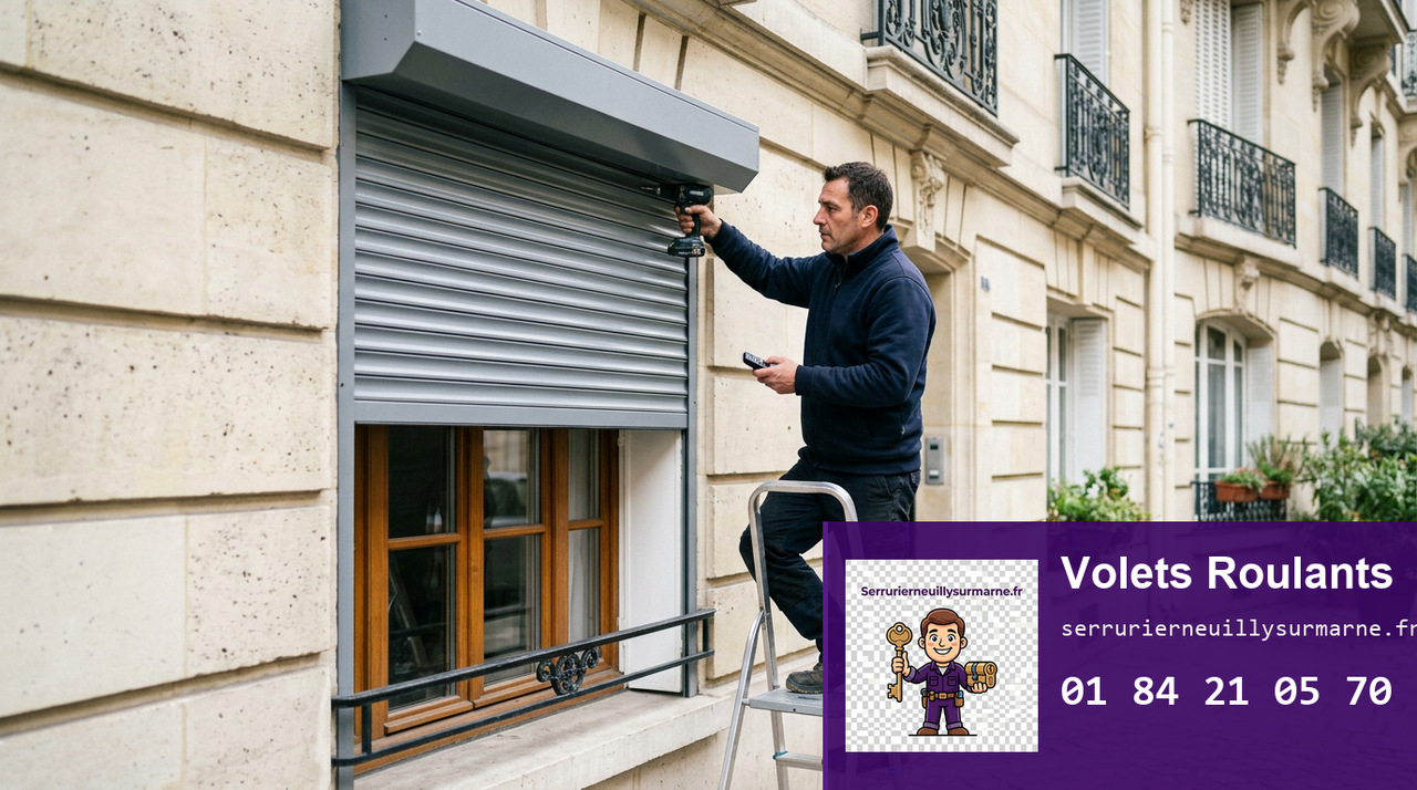 Serrurier Neuilly-sur-Marne — Volets Roulants à Neuilly-sur-Marne (93330)